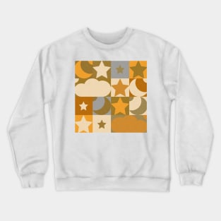 Vintage Christmas Geometry Collection - MCM Holiday Shapes No.019 Crewneck Sweatshirt